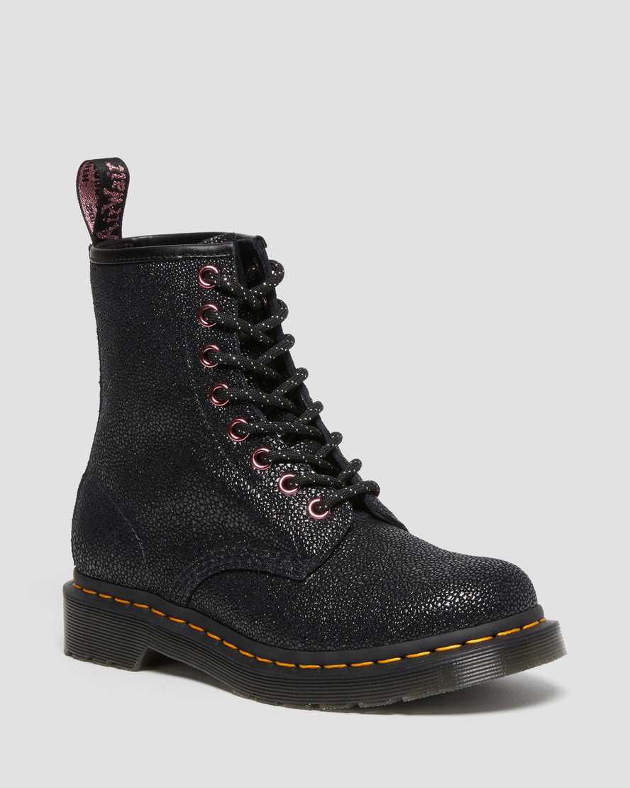Dr Martens 1460 Bejeweled Dantel Up Kadın Bilek Boy Bot Siyah Türkiye | 74031-WFTL