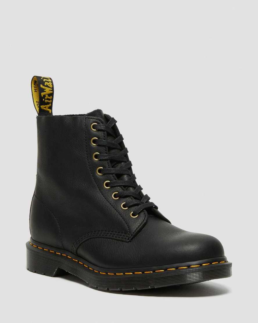Dr Martens 1460 Pascal Ambassador Deri Kadın Bağcıklı Bot Siyah Türkiye | 35641-JQKU