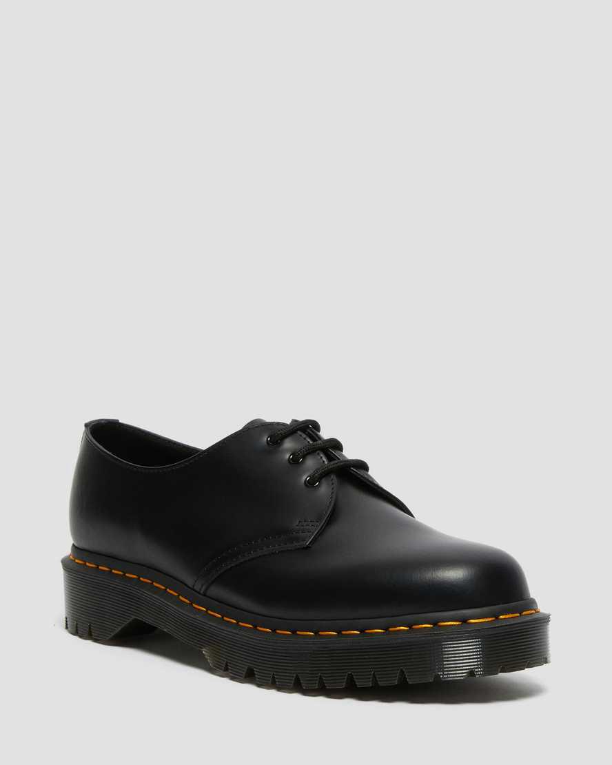 Dr Martens 1461 Bex Smooth Deri Erkek Oxford Ayakkabı Siyah Türkiye | 12608-FRYO