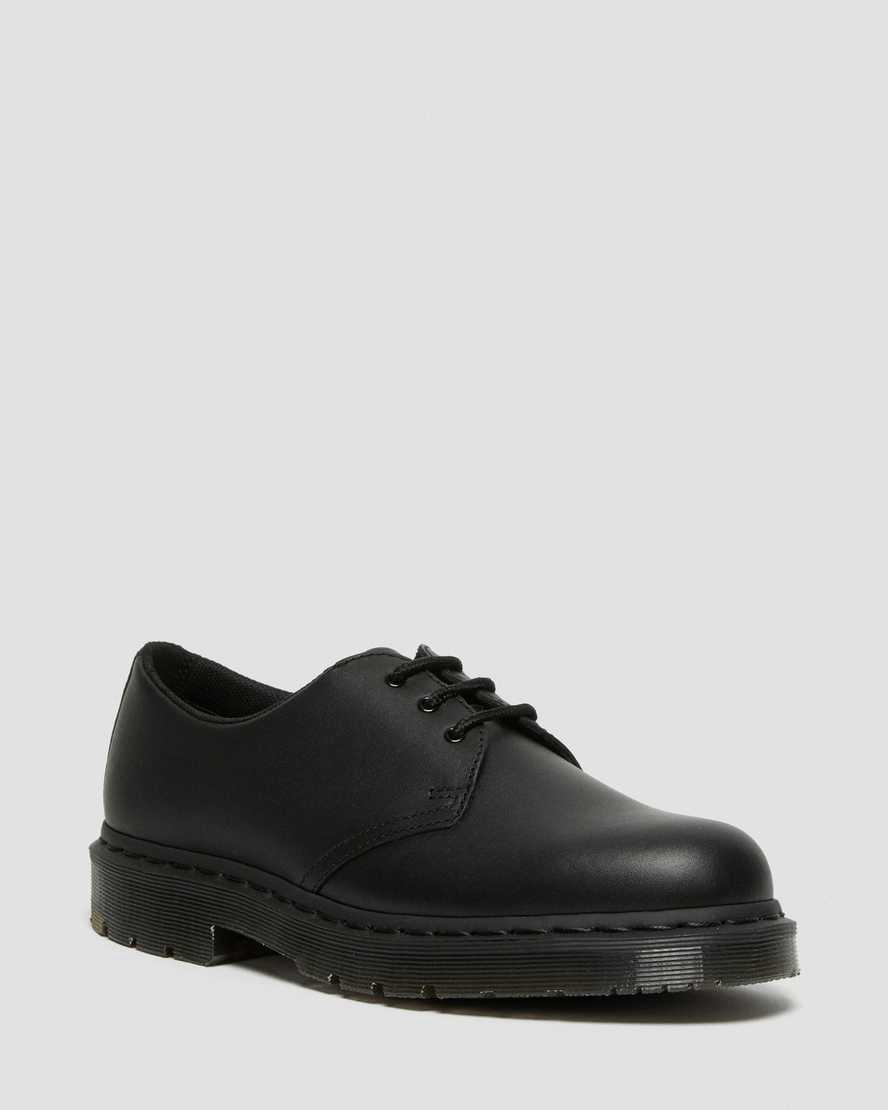 Dr Martens 1461 Mono Slip Resistant Kadın Oxford Ayakkabı Siyah Türkiye | 85316-HMQN