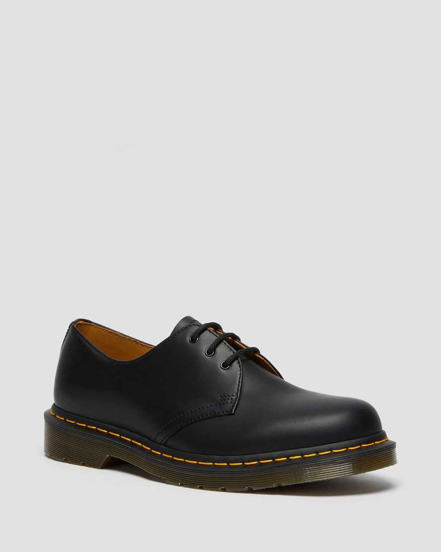 Dr Martens 1461 Smooth Deri Kadın Oxford Ayakkabı Siyah Türkiye | 40851-XPOG