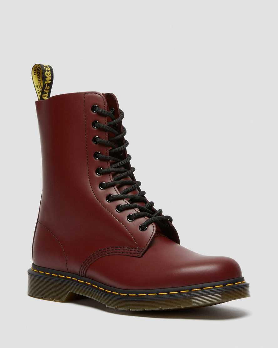 Dr Martens 1490 Smooth Deri Mid Cut Calf Erkek Bilek Boy Bot Kırmızı Türkiye | 83120-ZJUV