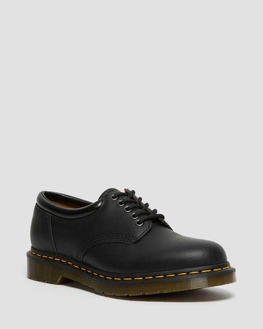 Dr Martens 8053 Nappa Deri Gündelik Erkek Oxford Ayakkabı Siyah Türkiye | 51403-USGN
