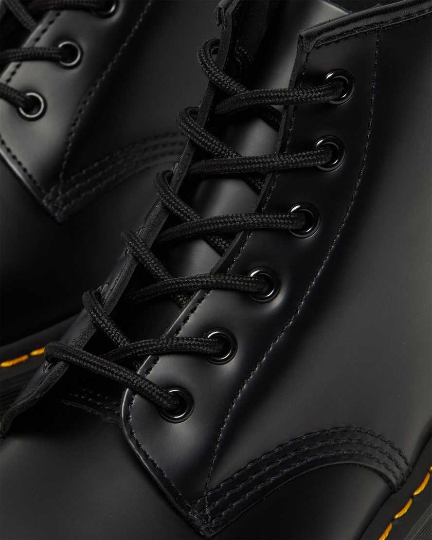 Dr Martens 101 Bex Smooth Deri Kadın Bilek Boy Bot Siyah  Türkiye |  21645-KVMG