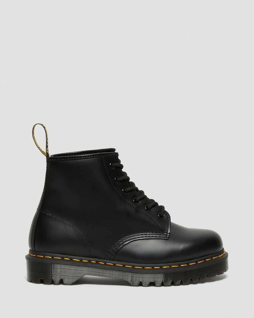 Dr Martens 101 Bex Smooth Deri Kadın Bilek Boy Bot Siyah  Türkiye |  21645-KVMG