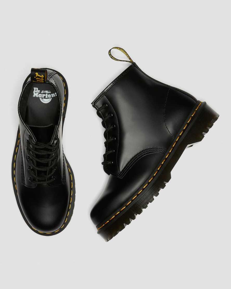 Dr Martens 101 Bex Smooth Deri Kadın Bilek Boy Bot Siyah  Türkiye |  21645-KVMG