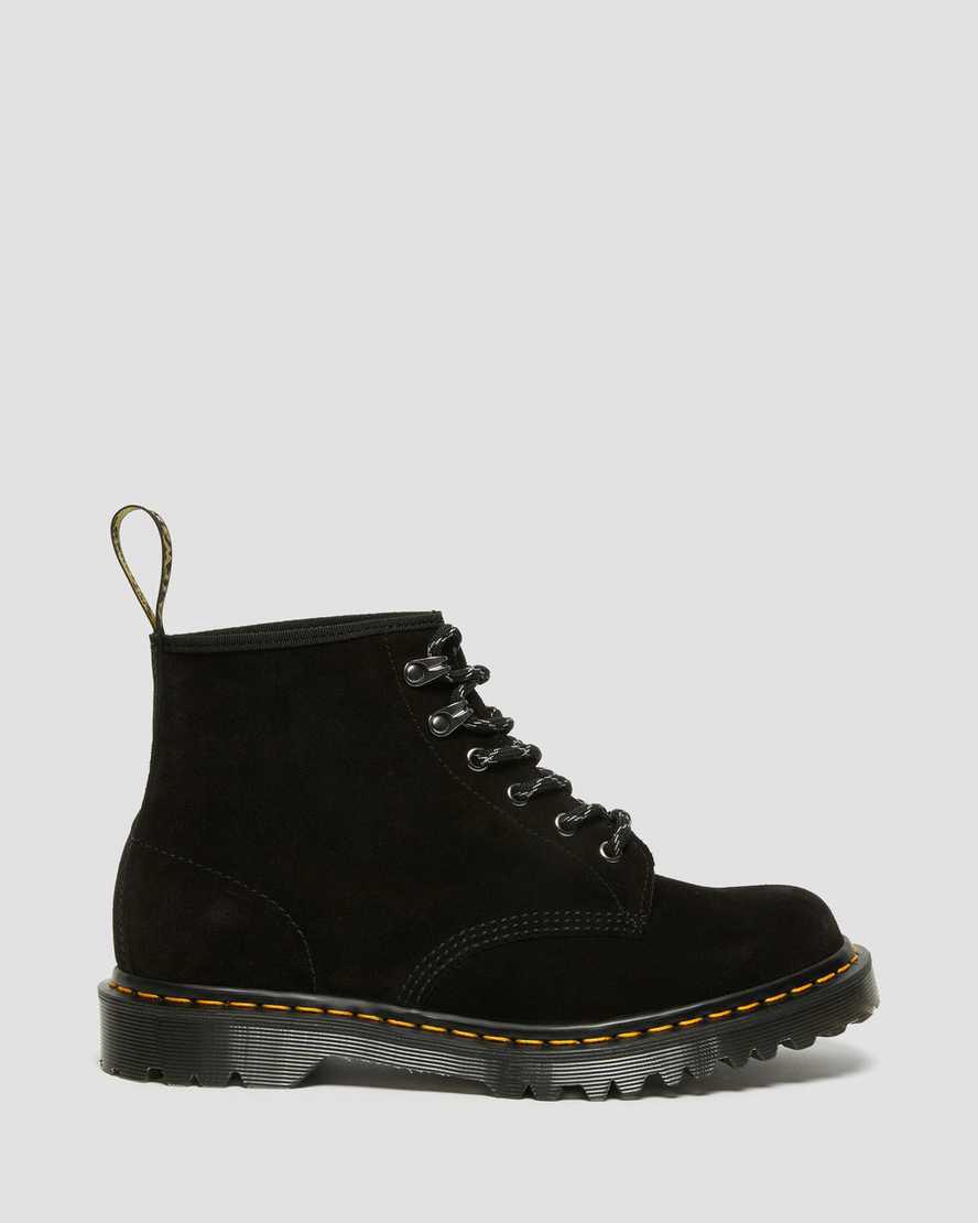 Dr Martens 101 Made in England Ben Süet Kadın Bilek Boy Bot Siyah  Türkiye |  03517-FRPN
