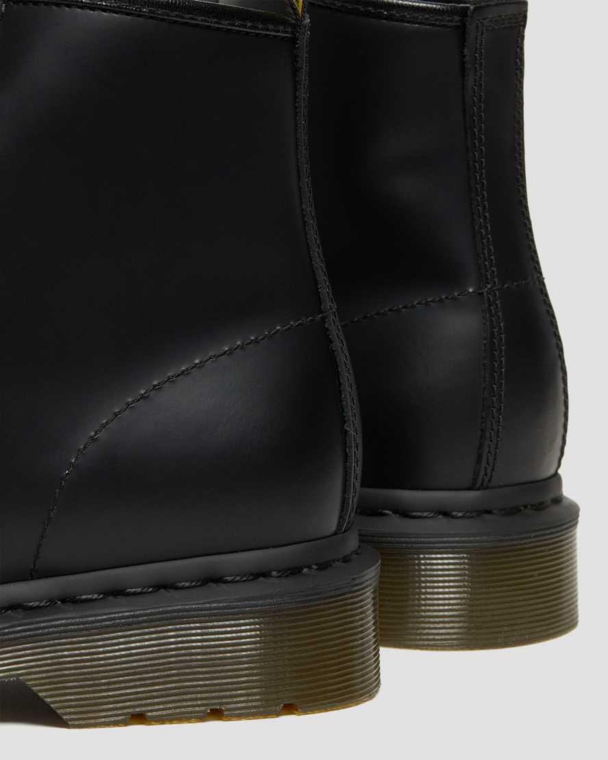 Dr Martens 101 Smooth Deri Kadın Bilek Boy Bot Siyah  Türkiye |  52746-DRNH