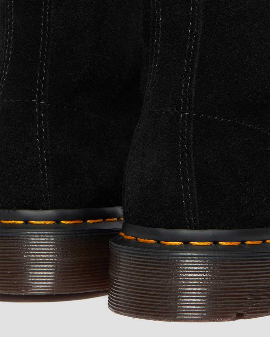 Dr Martens 101 Süet Erkek Bilek Boy Bot Siyah  Türkiye |  38924-KUCL