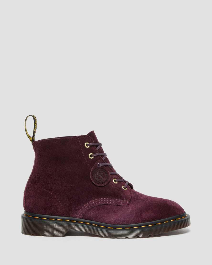 Dr Martens 101 Süet Erkek Bilek Boy Bot Mor  Türkiye |  49620-EKZR