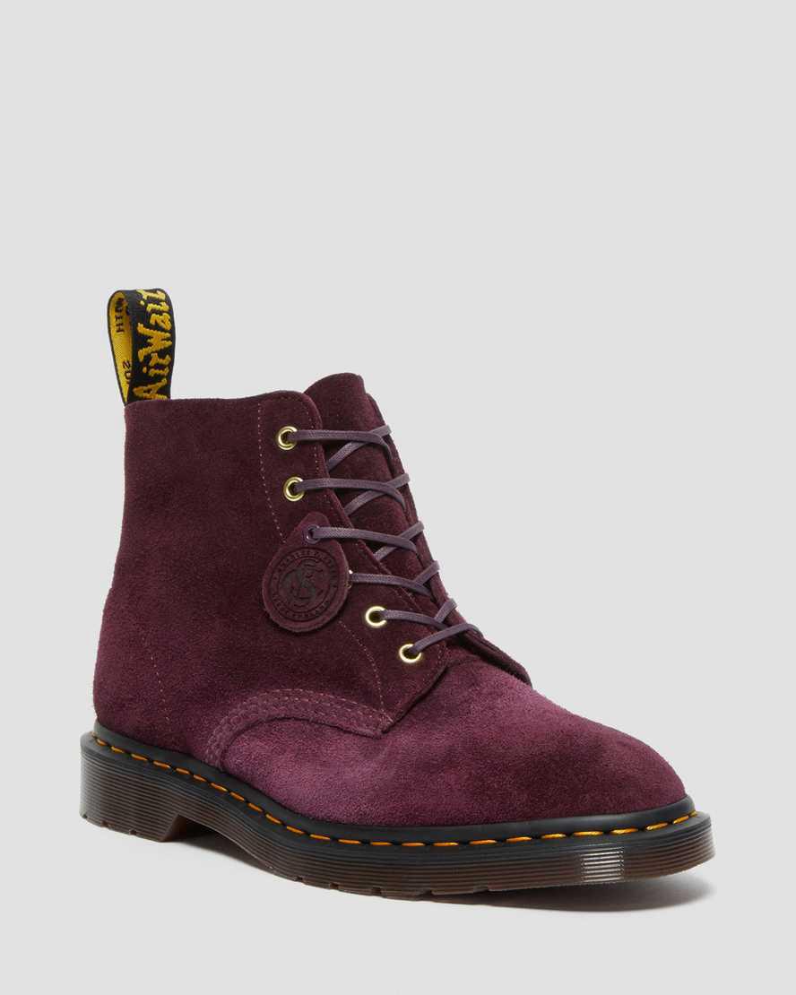 Dr Martens 101 Süet Erkek Bilek Boy Bot Mor  Türkiye |  49620-EKZR