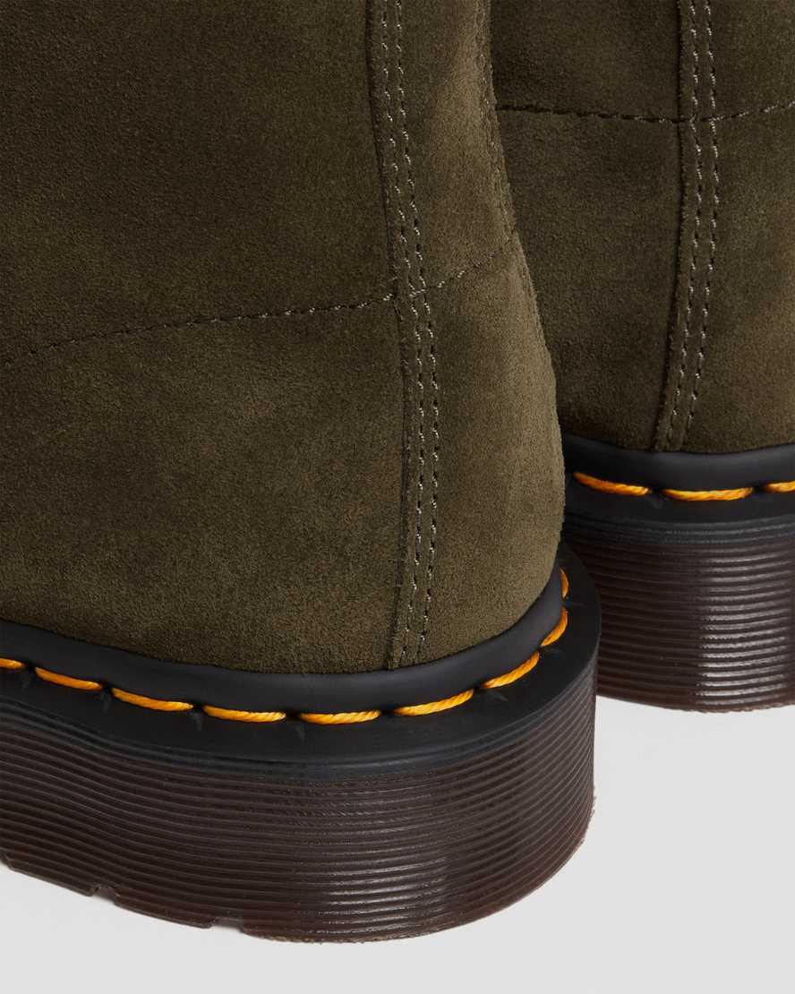 Dr Martens 101 Süet Kadın Bilek Boy Bot Zeytin Yeşili  Türkiye |  36248-JYAE