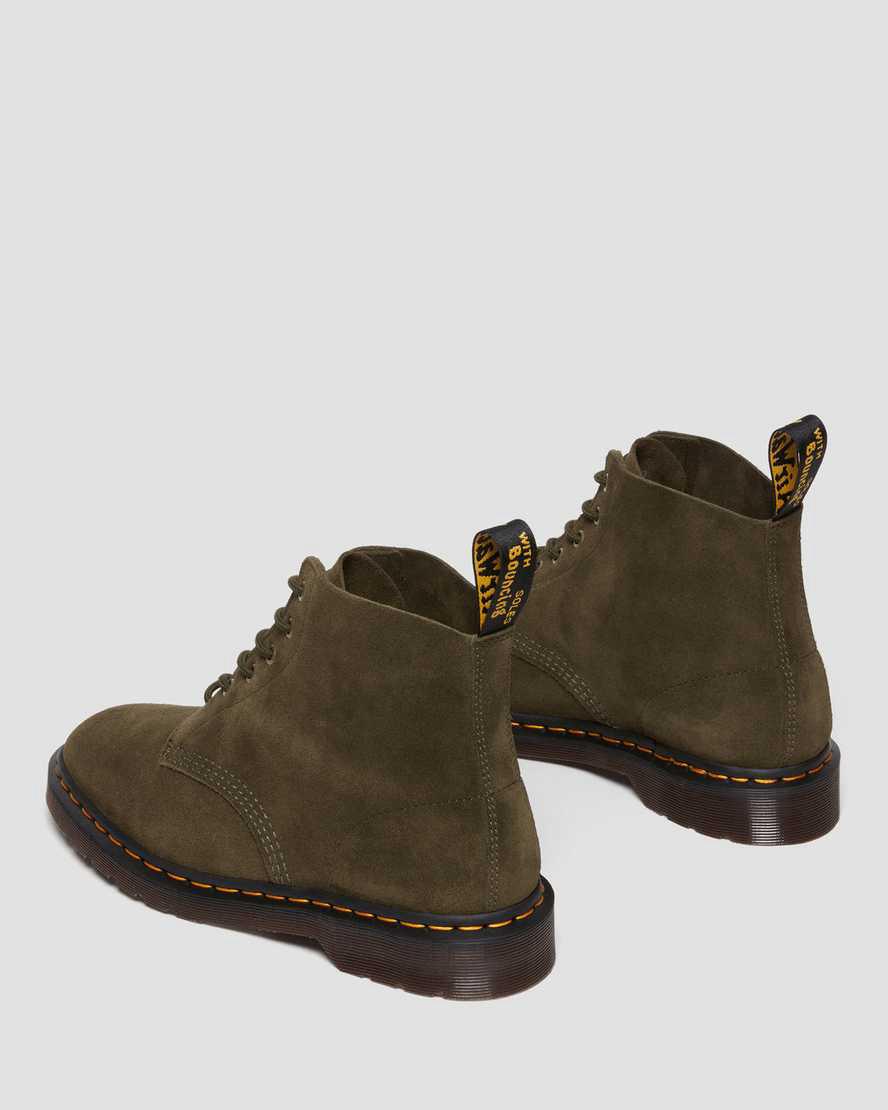 Dr Martens 101 Süet Kadın Bilek Boy Bot Zeytin Yeşili  Türkiye |  36248-JYAE