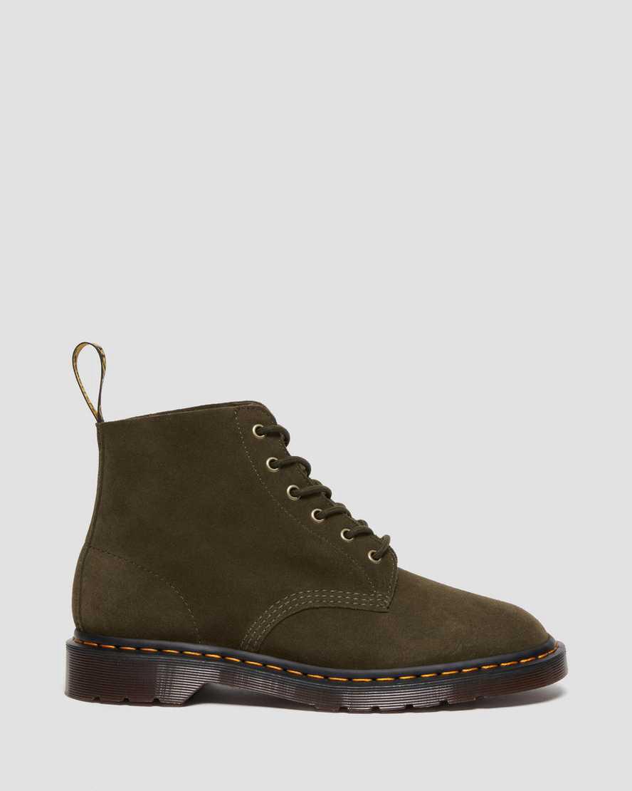 Dr Martens 101 Süet Kadın Bilek Boy Bot Zeytin Yeşili  Türkiye |  36248-JYAE