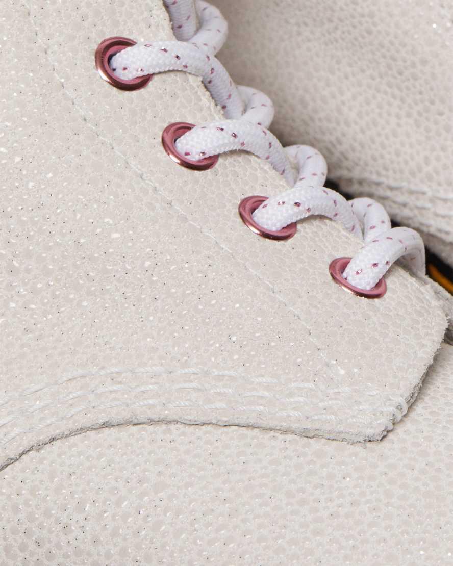 Dr Martens 1460 Bejeweled Dantel Up Kadın Bilek Boy Bot Beyaz  Türkiye |  96205-HYVM