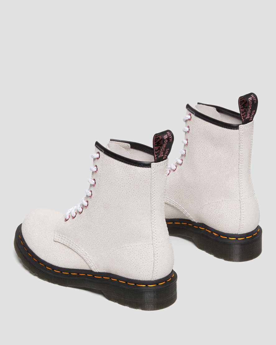 Dr Martens 1460 Bejeweled Dantel Up Kadın Bilek Boy Bot Beyaz  Türkiye |  96205-HYVM
