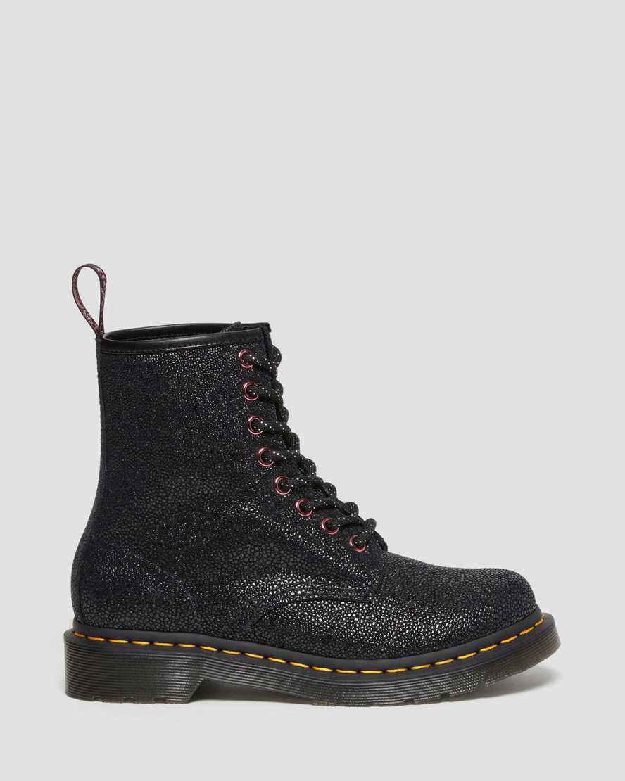 Dr Martens 1460 Bejeweled Kadın Bağcıklı Bot Siyah  Türkiye |  97234-IFLR