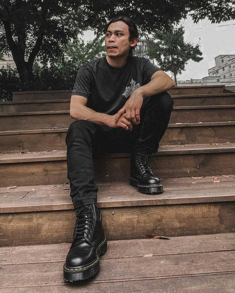 Dr Martens 1460 Bex Smooth Deri Platform Kadın Bilek Boy Bot Siyah  Türkiye |  41653-APIB