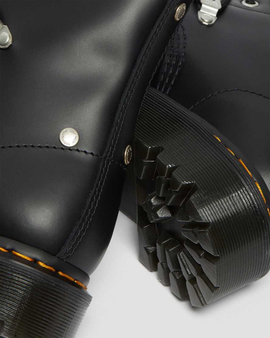 Dr Martens 1460 Bex Stud Deri Erkek Bağcıklı Bot Siyah  Türkiye |  51942-ATBY