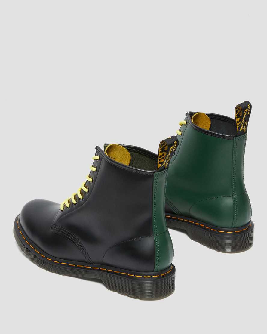 Dr Martens 1460 Contrast Smooth Deri Dantel Up Erkek Bilek Boy Bot Siyah  Türkiye |  47935-LHZC