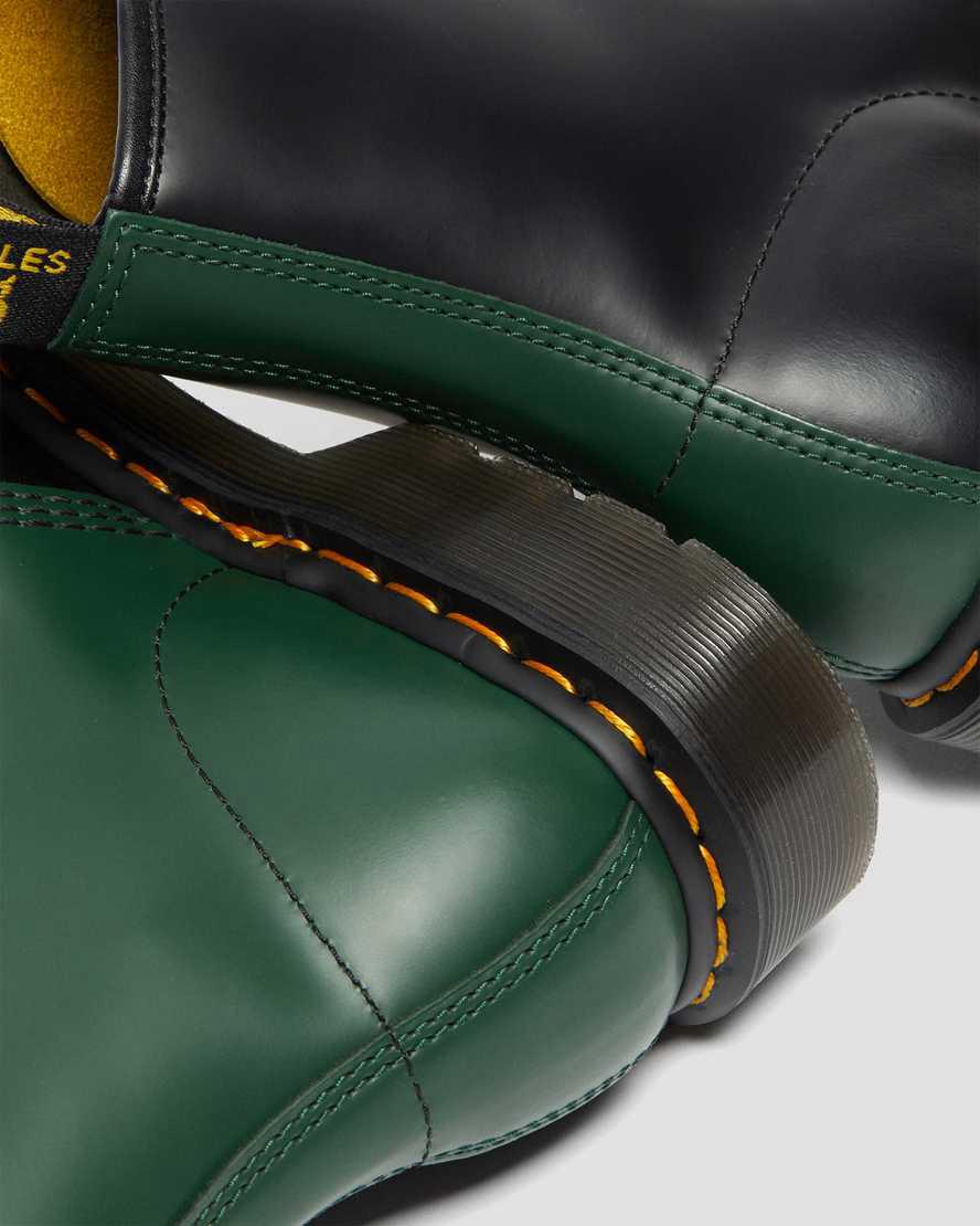 Dr Martens 1460 Contrast Smooth Deri Dantel Up Erkek Bilek Boy Bot Siyah  Türkiye |  47935-LHZC