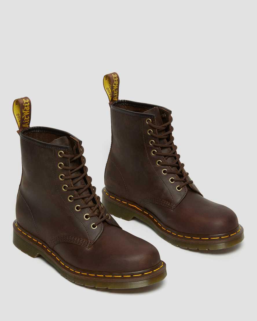 Dr Martens 1460 Crazy Horse Deri Kadın Bağcıklı Bot Kahverengi  Türkiye |  40917-SNLU