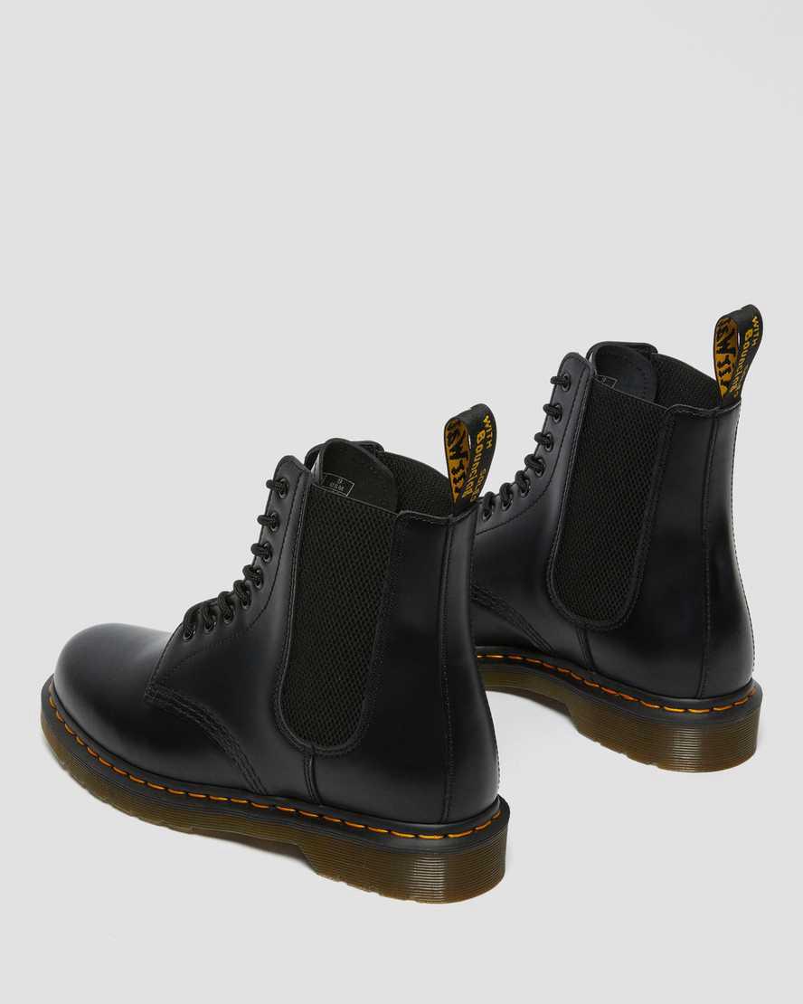 Dr Martens 1460 Harper Smooth Deri Kadın Bağcıklı Bot Siyah  Türkiye |  12380-ZXWY