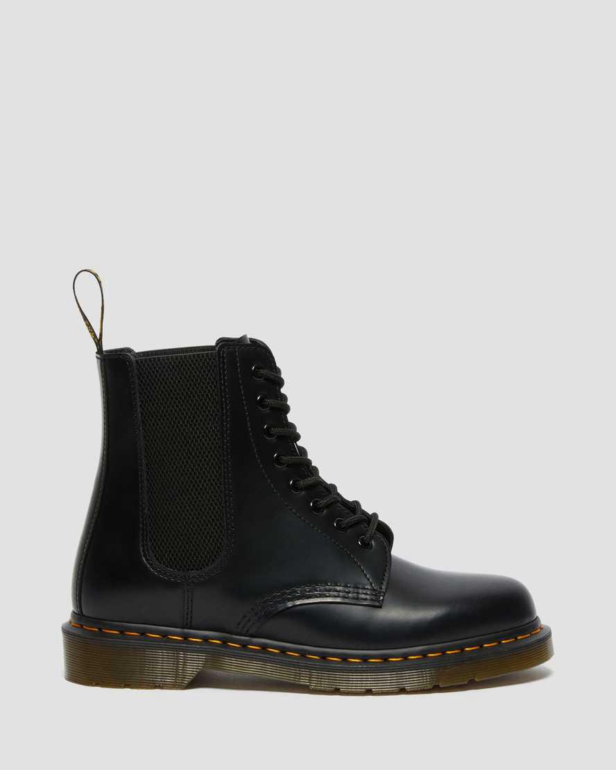 Dr Martens 1460 Harper Smooth Deri Kadın Bağcıklı Bot Siyah  Türkiye |  12380-ZXWY