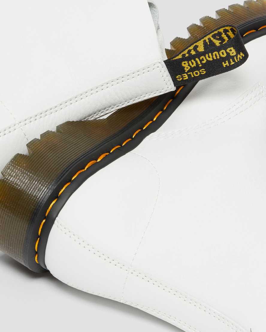 Dr Martens 1460 Pascal Bex Pisa Deri Dantel Up Erkek Kalın Taban Bot Beyaz  Türkiye |  41563-OCLI