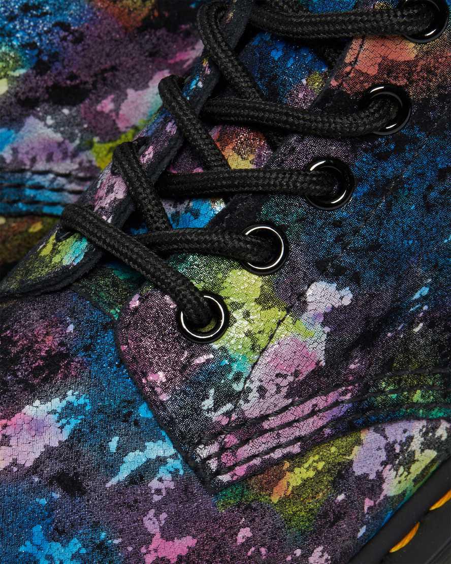 Dr Martens 1460 Pascal Confetti Süet Dantel Up Kadın Bilek Boy Bot Siyah  Türkiye |  83052-AMSE