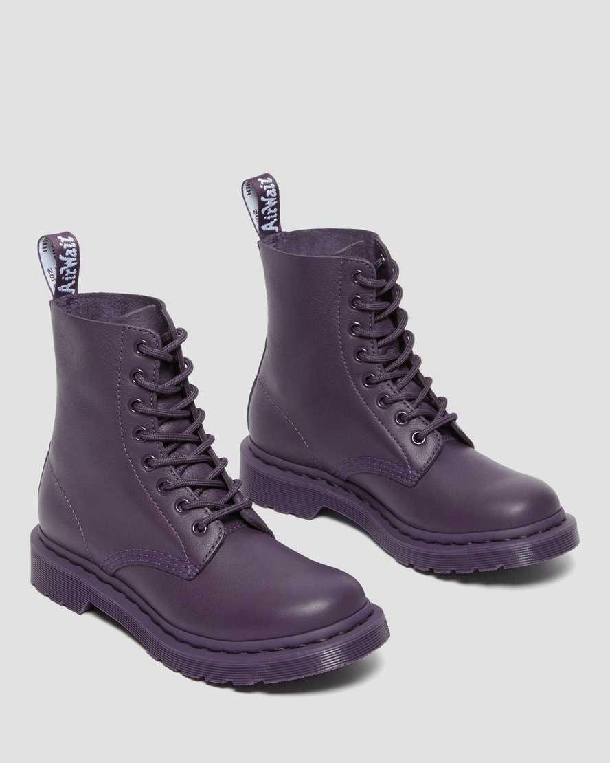 Dr Martens 1460 Pascal Mono Kadın Bağcıklı Bot Blackcurrant  Türkiye |  46830-CLNQ