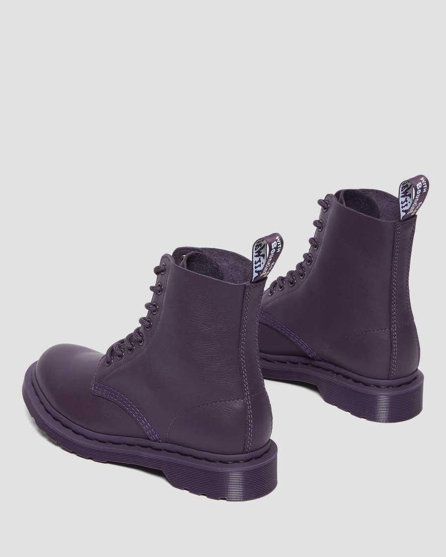 Dr Martens 1460 Pascal Mono Kadın Bağcıklı Bot Blackcurrant  Türkiye |  46830-CLNQ