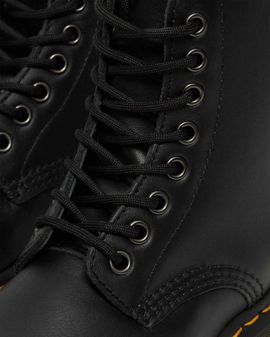 Dr Martens 1460 Pascal Nappa Fermuarlı Kadın Bağcıklı Bot Siyah  Türkiye |  63912-XTOD