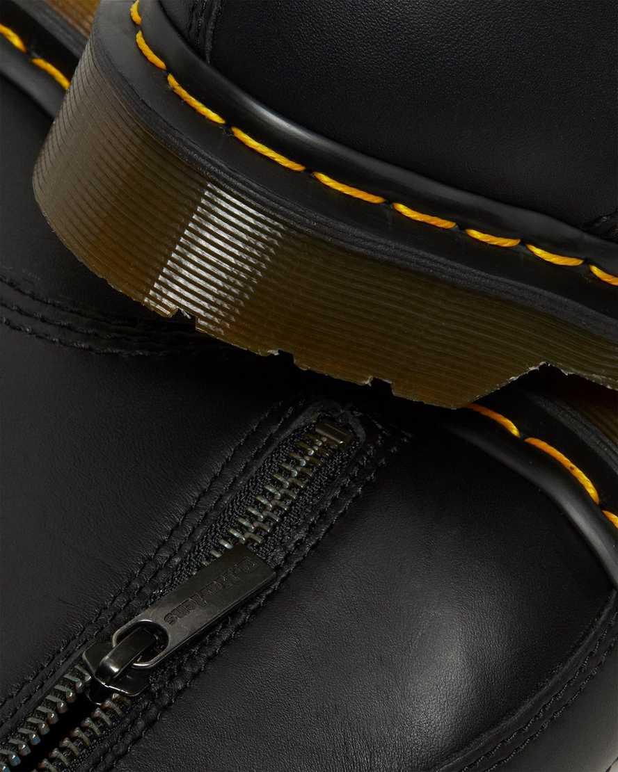 Dr Martens 1460 Pascal Nappa Fermuarlı Kadın Bağcıklı Bot Siyah  Türkiye |  63912-XTOD