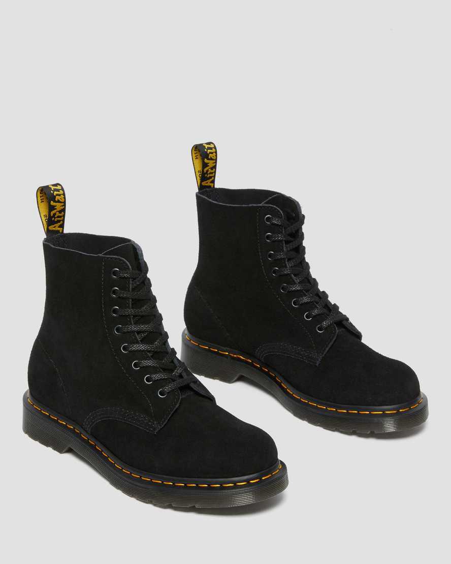 Dr Martens 1460 Pascal Süet Dantel Up Kadın Bilek Boy Bot Siyah  Türkiye |  06952-OGZS