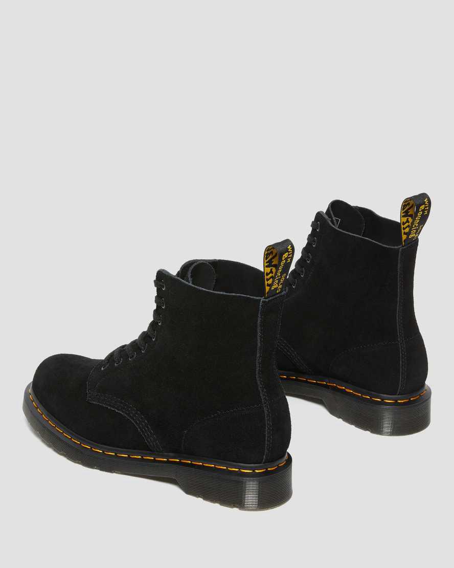 Dr Martens 1460 Pascal Süet Dantel Up Kadın Bilek Boy Bot Siyah  Türkiye |  06952-OGZS