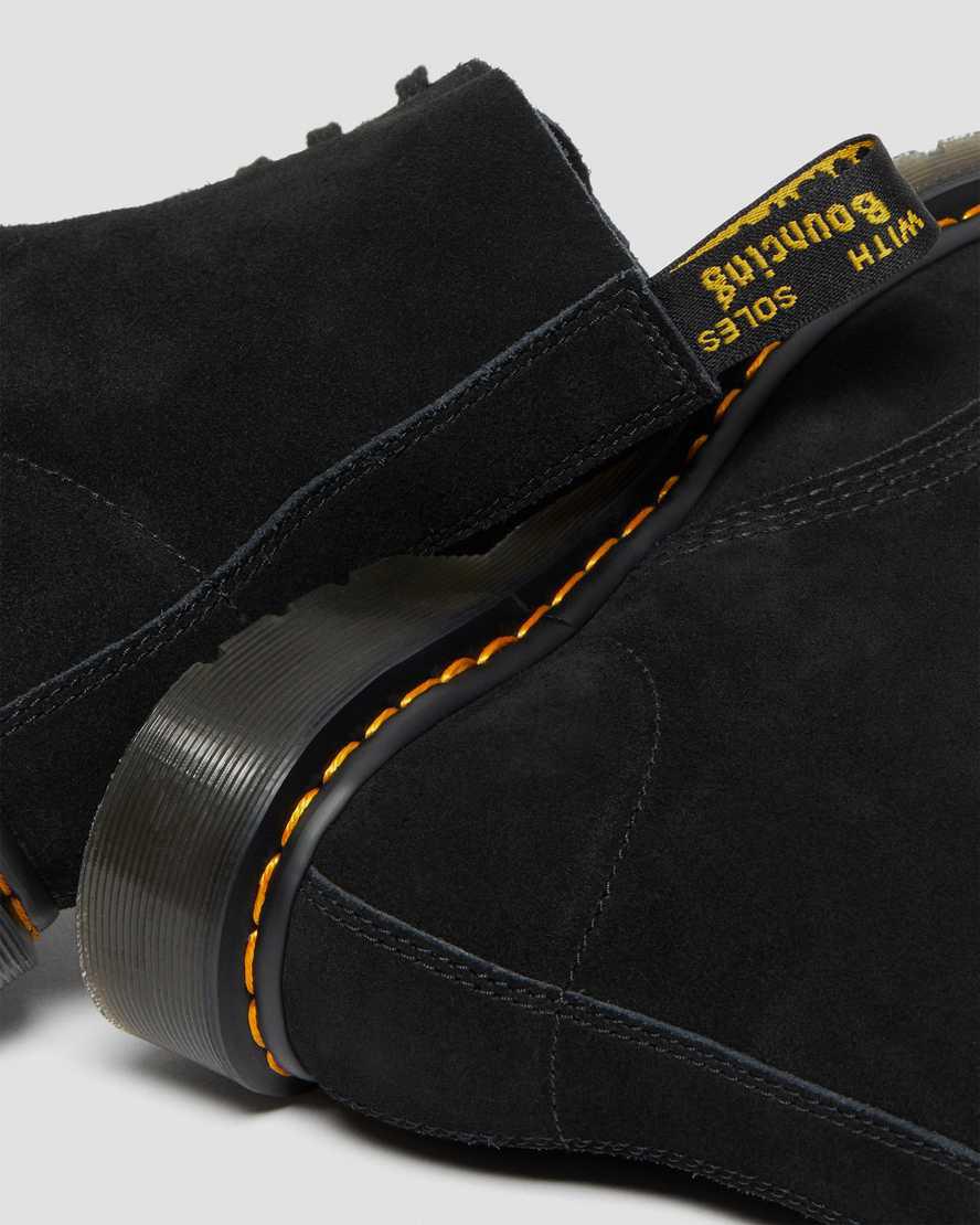 Dr Martens 1460 Pascal Süet Dantel Up Kadın Bilek Boy Bot Siyah  Türkiye |  06952-OGZS