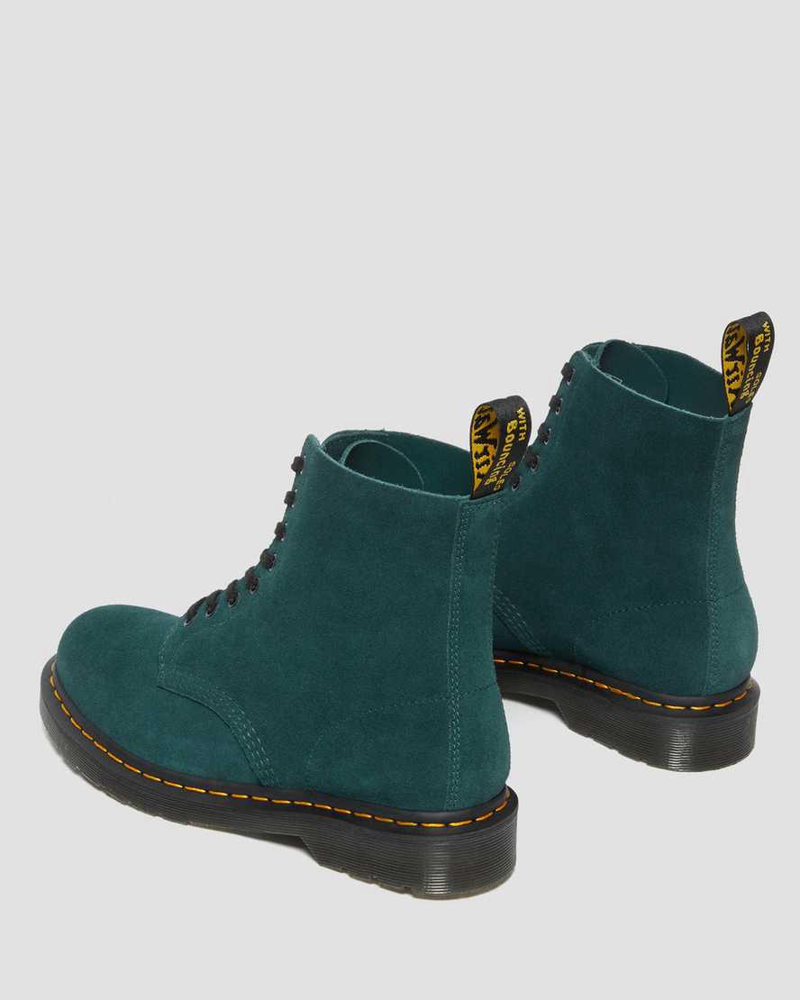 Dr Martens 1460 Pascal Süet Dantel Up Kadın Bilek Boy Bot Yeşil  Türkiye |  19832-UMKA