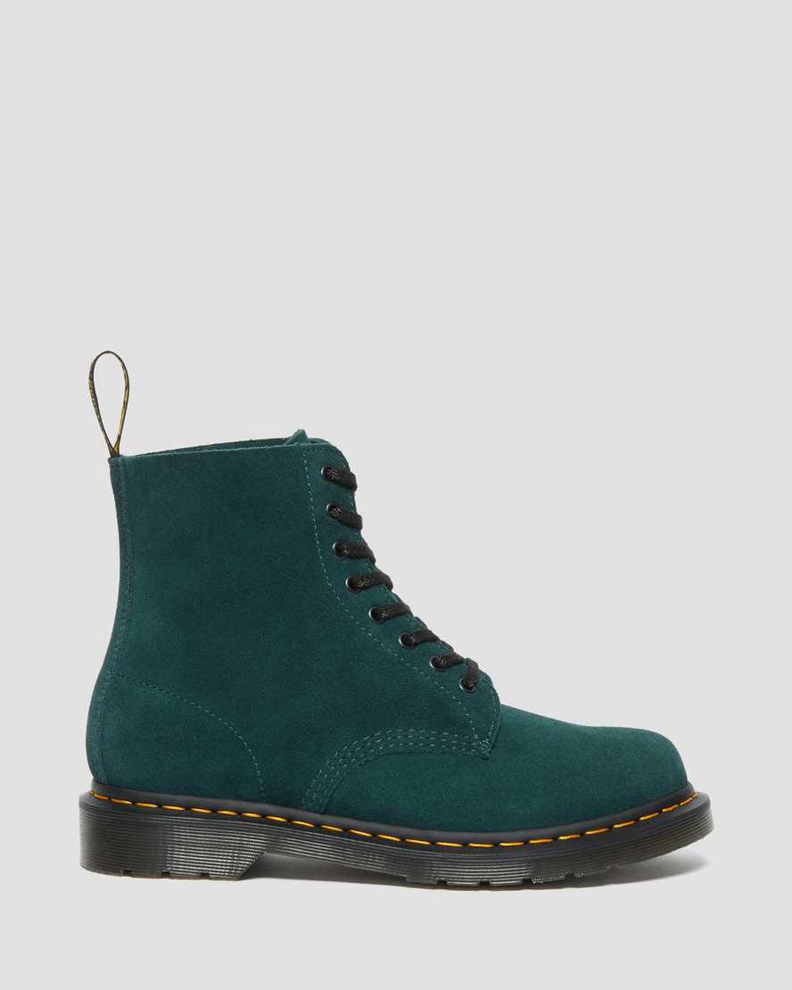 Dr Martens 1460 Pascal Süet Dantel Up Kadın Bilek Boy Bot Yeşil  Türkiye |  19832-UMKA