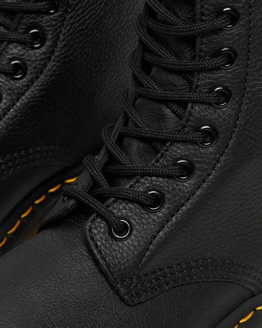 Dr Martens 1460 Pascal Virginia Deri Kadın Bilek Boy Bot Siyah  Türkiye |  58362-XJQS