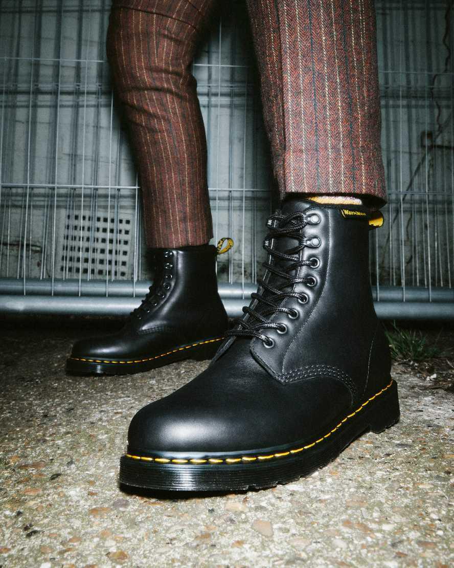 Dr Martens 1460 Pascal Warmwair Deri Dantel Up Kadın Kışlık Botlar Siyah  Türkiye |  23607-CEZG
