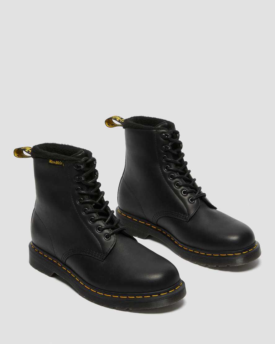 Dr Martens 1460 Pascal Warmwair Deri Dantel Up Erkek Kışlık Botlar Siyah  Türkiye |  30492-ZCUR