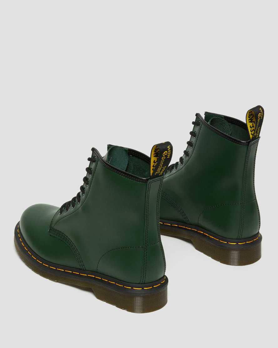 Dr Martens 1460 Smooth Deri Dantel Up Kadın Bilek Boy Bot Yeşil  Türkiye |  31862-RHMP