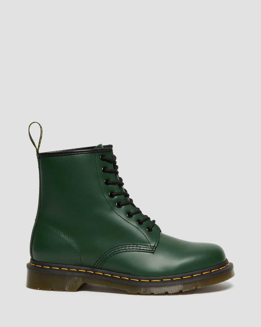 Dr Martens 1460 Smooth Deri Dantel Up Kadın Bilek Boy Bot Yeşil  Türkiye |  31862-RHMP