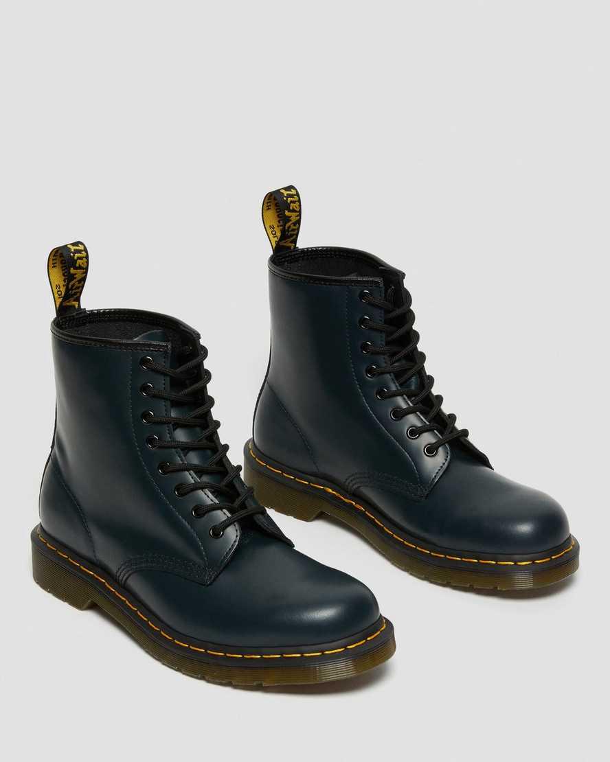 Dr Martens 1460 Smooth Deri Kadın Bağcıklı Bot Lacivert  Türkiye |  12673-CLPX