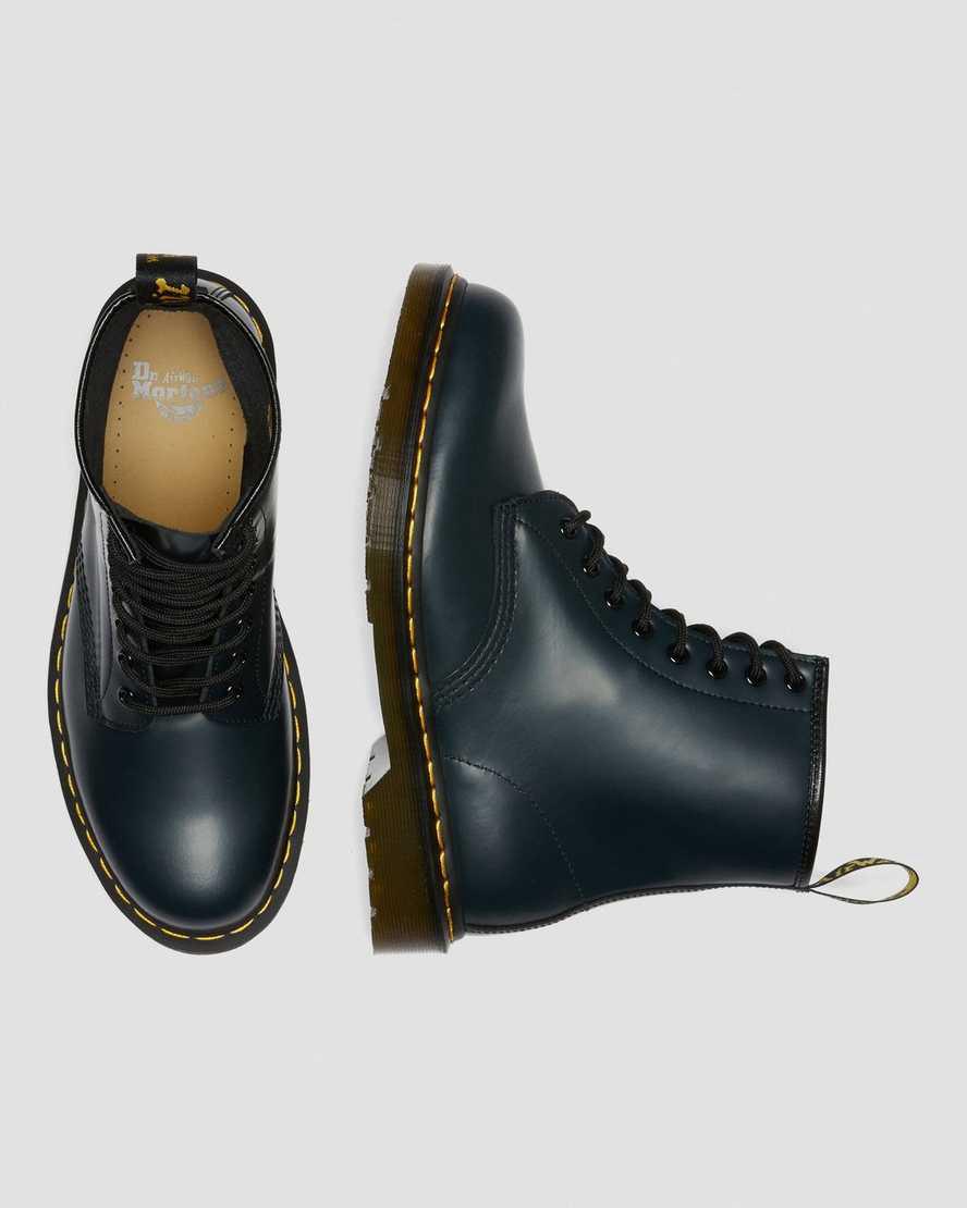 Dr Martens 1460 Smooth Deri Kadın Bağcıklı Bot Lacivert  Türkiye |  12673-CLPX