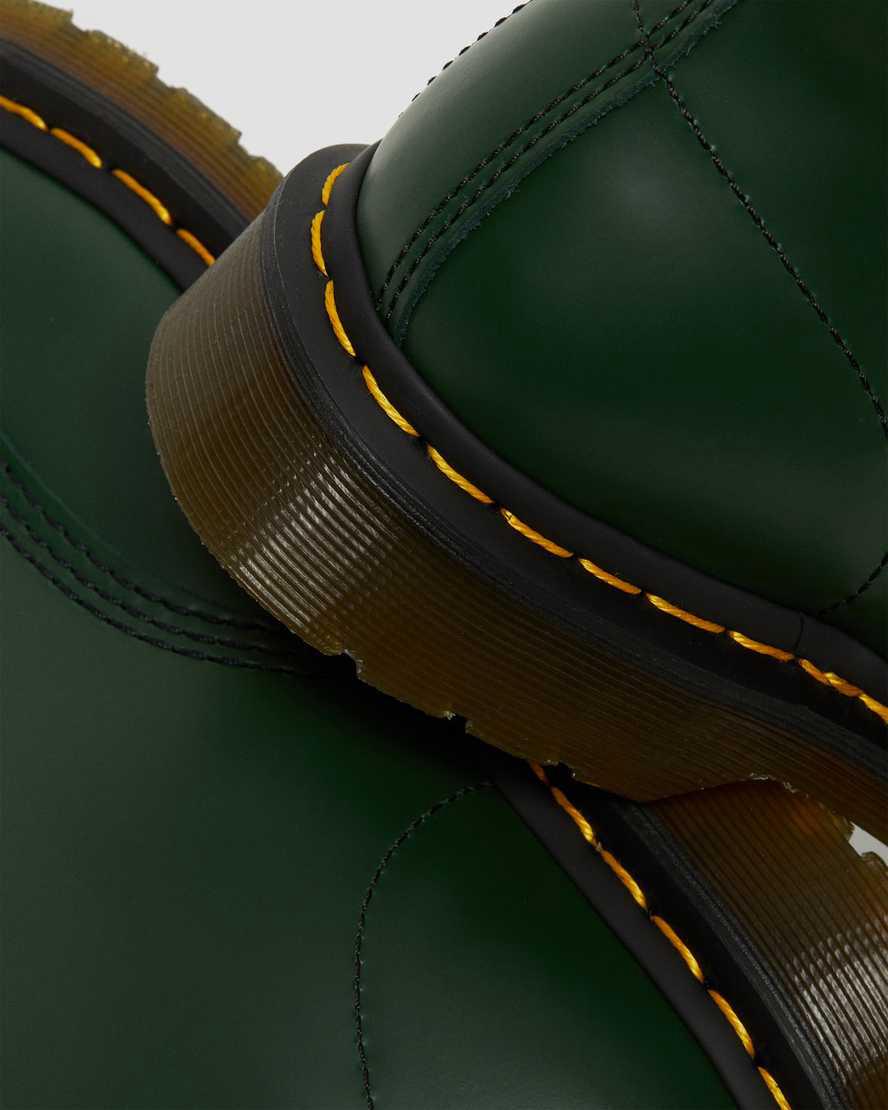 Dr Martens 1460 Smooth Deri Kadın Bağcıklı Bot Yeşil  Türkiye |  23914-ZPLC
