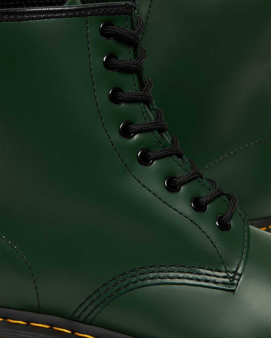 Dr Martens 1460 Smooth Deri Kadın Bağcıklı Bot Yeşil  Türkiye |  23914-ZPLC
