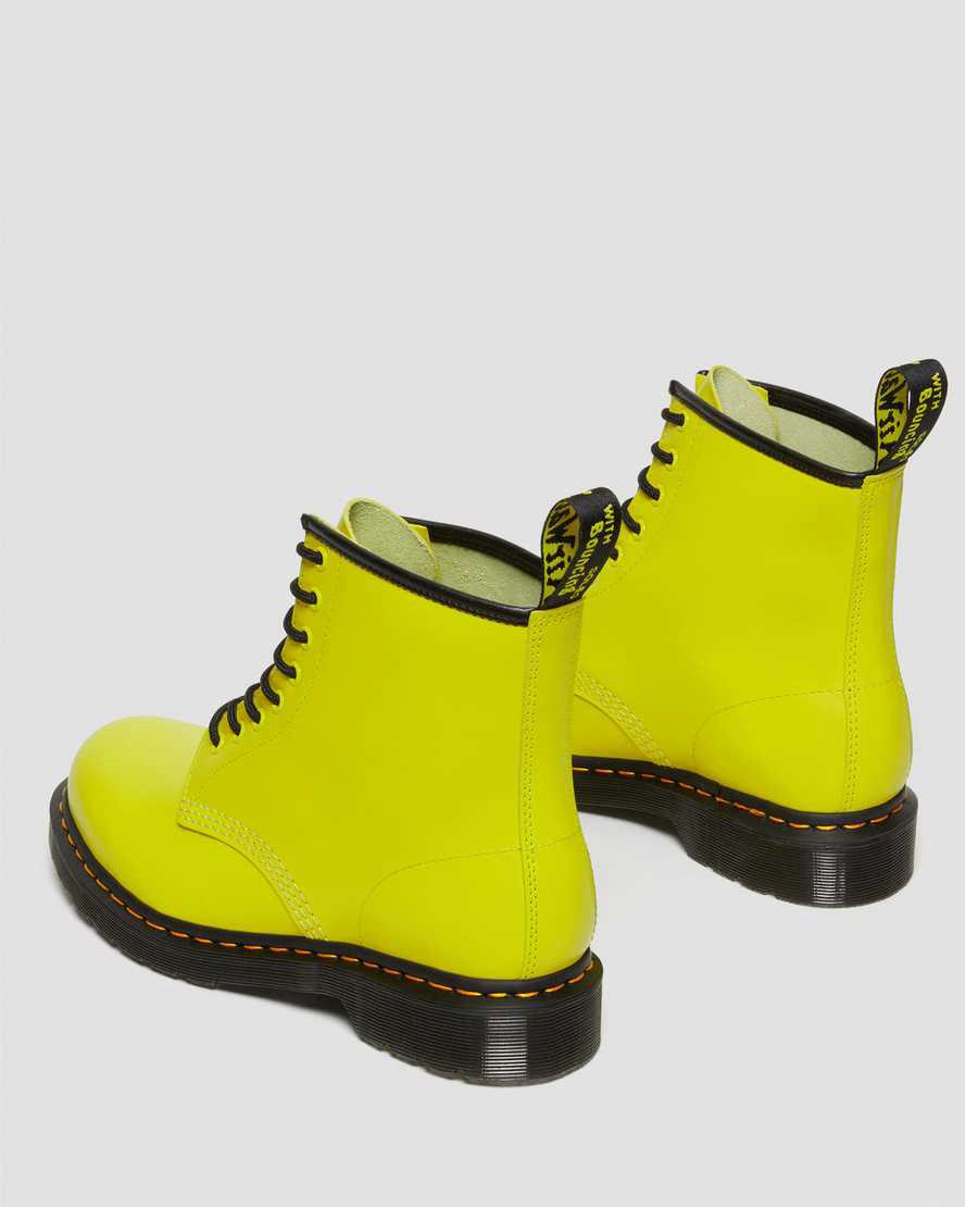 Dr Martens 1460 Smooth Deri Kadın Bağcıklı Bot Sarı  Türkiye |  27314-PEAM