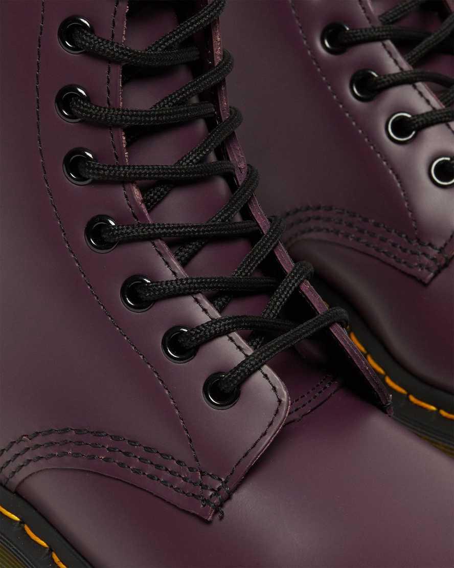 Dr Martens 1460 Smooth Deri Kadın Bağcıklı Bot Mor  Türkiye |  35461-ZBNO